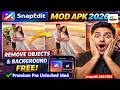 SnapEdit Mod APK Latest Version 🔥 Remove Objects in 1 Click (Premium Unlocked) Technical ATG MODS