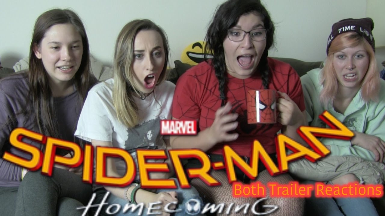 Человек-паук: Возвращение домой (обе реакции на трейлер)