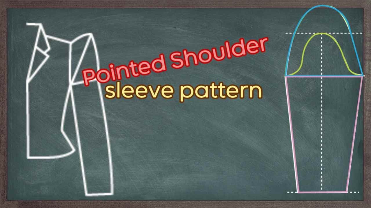 Pointed soulder patternㅣ장군소매패턴ㅣsleeve pattern