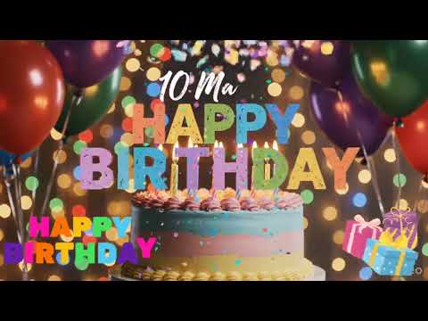 Happy Birthday 10 March! |🎂 Best Birthday Wishes Video for 10 March 🎉 |@Edit_with_Varghese