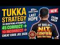JEE TUKKA TRICK 💯|JEE 2026 TUKKA TRICK OUT💯 Last days strategy✅ 99%ile in april attempt | Safe Score