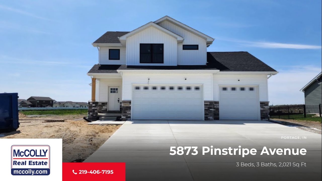 5873 Pinstripe Avenue, Portage, IN MLS530780 McColly YouTube