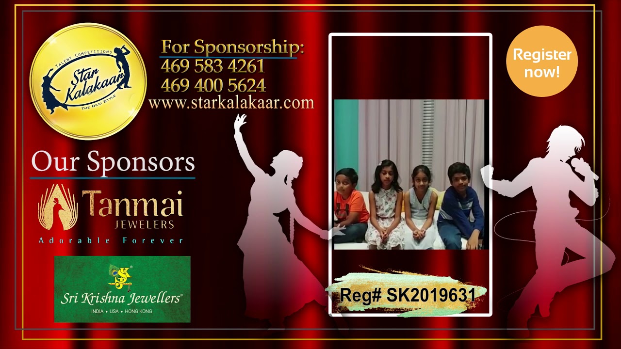 Registration NO - SK2019631 - Introduction Videos StarKalakaar-2019 #SK2019