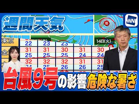Weekly Weather] Dangerous Heat Expected in Western Japan Due to