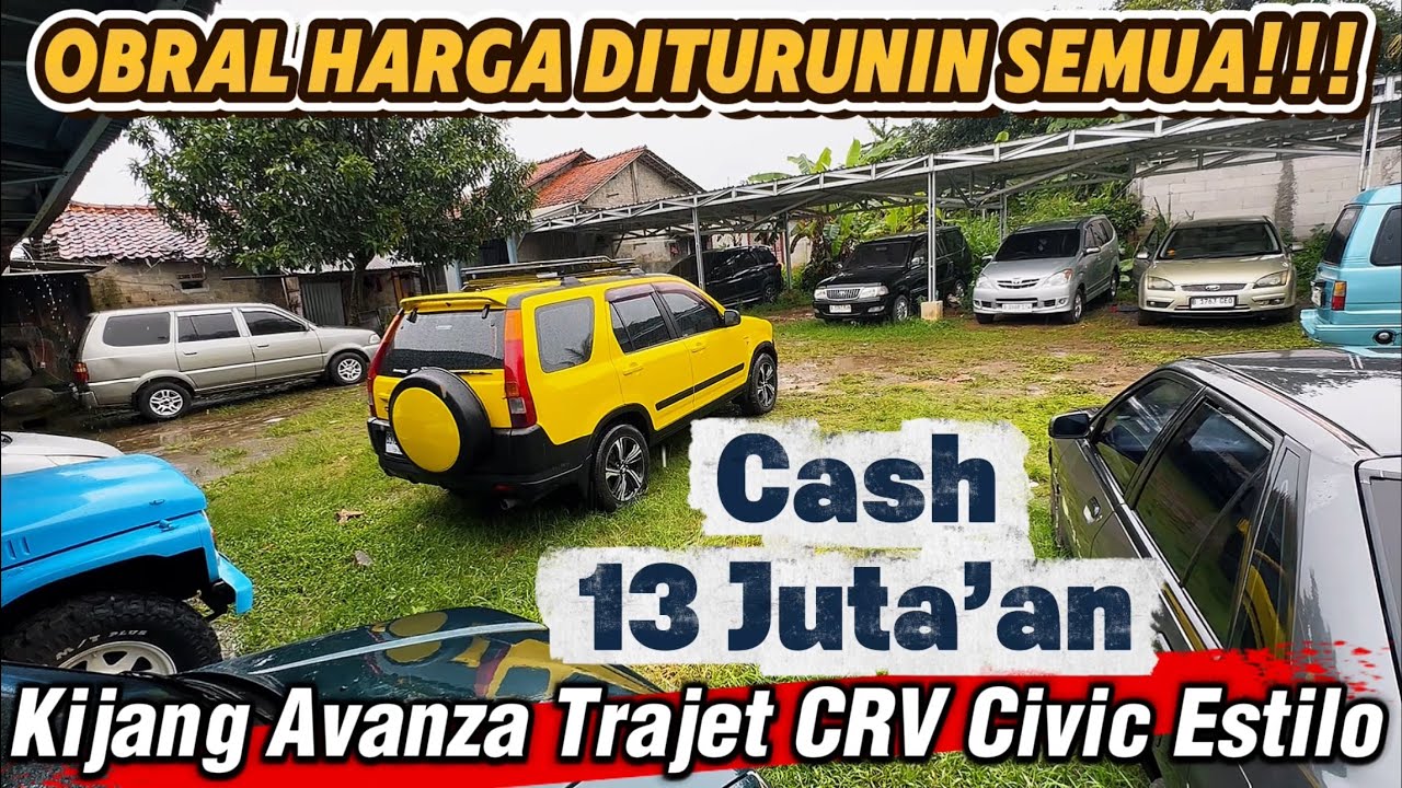 Obral Bulan Puasa Harga Diturunin Semua Guys‼️cash 13Juta’an Aja Termurah‼️3Baris Siap Mudik‼️