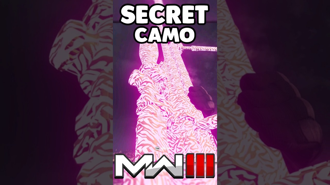 MW3 - $70 Secret "Royalty Tiger" Camo (SUPER RARE)