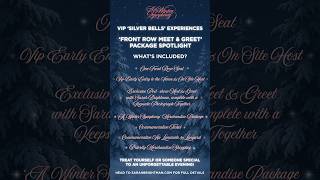 Sarah’s exclusive ‘Silver Bells’ VIP Experience Packages for A Winter Symphony!
