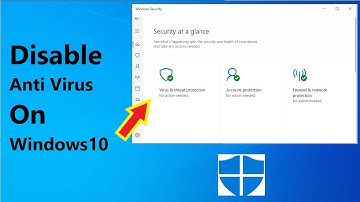 How to disable anti virus on Windows 10 | How to disable windows defender windows 10 (2022)