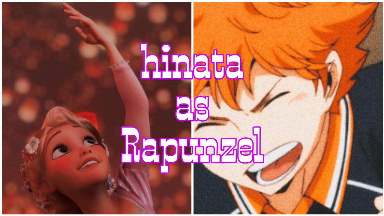 //Hinata as Rapunzel // mentions tangled // haikyuu text reaction //trans Hinata/Rapunzel//