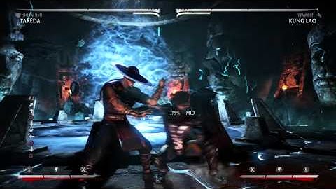 Mortal Kombat X - Takeda Cross-up Option Select