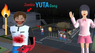 Zombie YUTA Gang 😱 | SAKURA School Simulator Horror Drama 👺