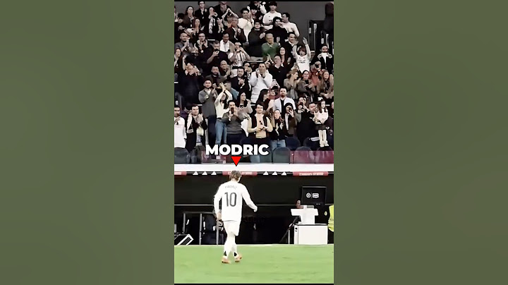 Why Did they Disrespect Modric in his last game😢