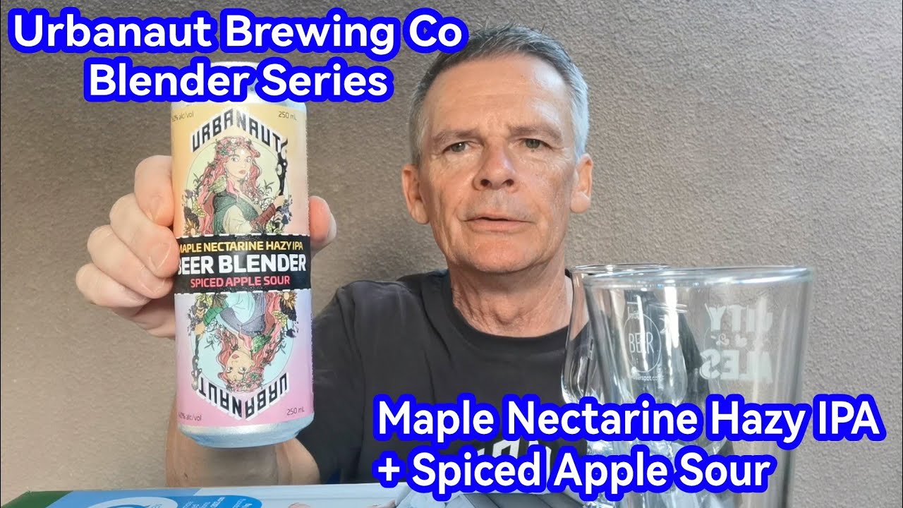 Пивоварня Urbanaut Brewing: купаж из кленового нектарина (IPA) и пряного яблочного кислого пива.