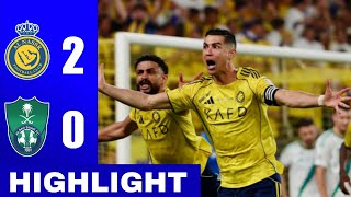 Al Nassr Vs Al Ahli Saudi Extended Highlights Ronaldo Gol  Saudi Pro League 202529