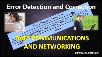 10 DATA COMMUNICATIONS AND NETWORKING Error Detection and Correction Part 2