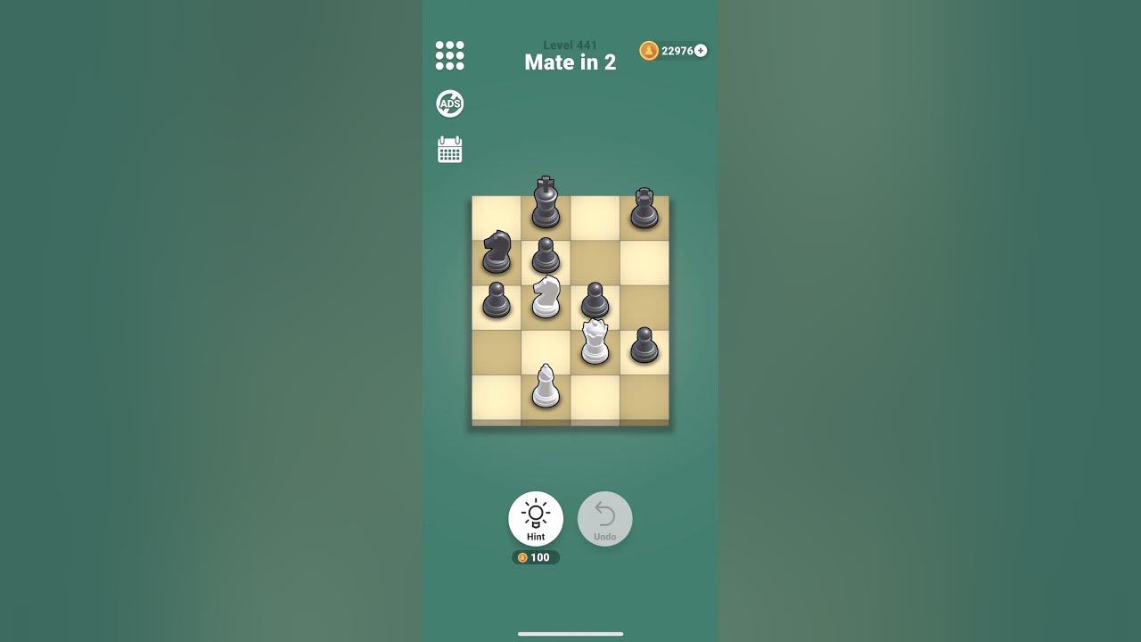 Pocket chess level 441 chess endgames pocketchess matein2 