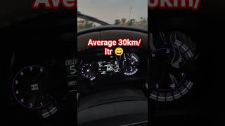Average fuel efficiency 30km/ltr  Altroz Diesel 😁 || #shorts #ytshorts #information #vlog #car #tata