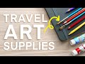 My Travel Art Supplies! Urban Sketching On The Go Essentials