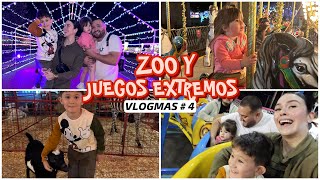 VAMOS AL ZOOLOGICO DE NOCHE + JUEGOS EXTREMOS CON LOS NIÑOS ⎪VLOGMAS # 4