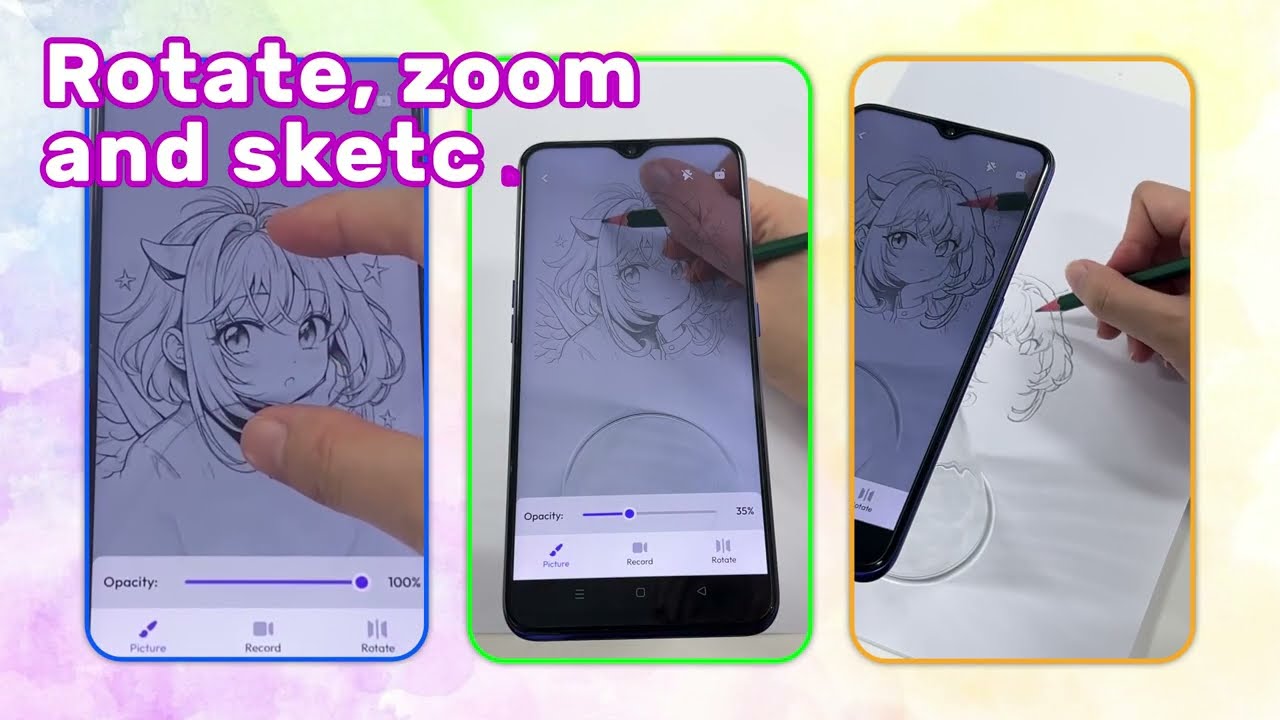 AR Draw Paint Sketch Trace