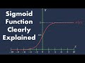 The Sigmoid Function Clearly Explained