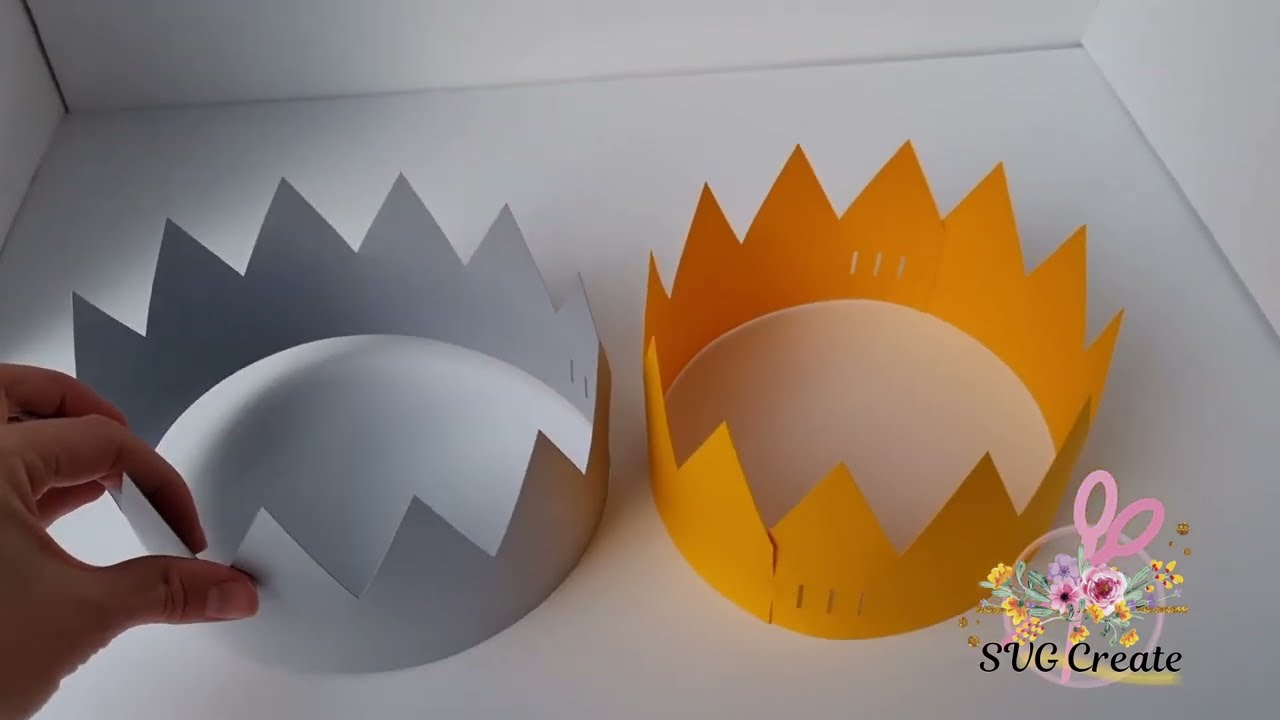 Paper crown svg, Tiara svg, King crown pdf (2898153)