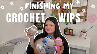 Finishing My Crochet WIPS! 