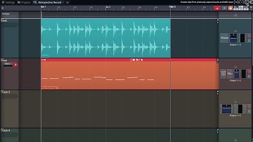 Tracktion Waveform Quick Tips 1 Retrospective Recording