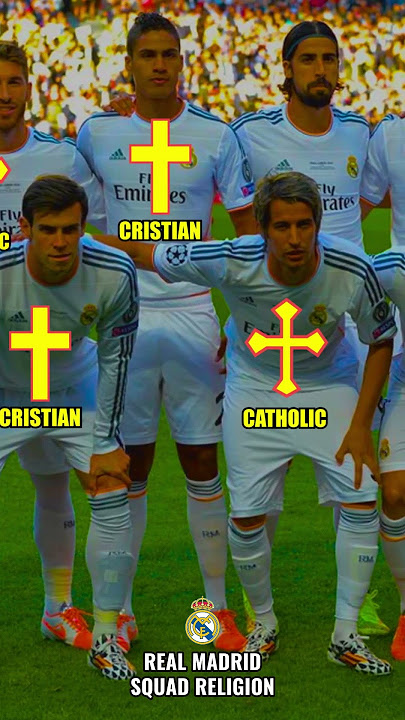 Squad Real Madrid UCL 2014 Final | player's religion