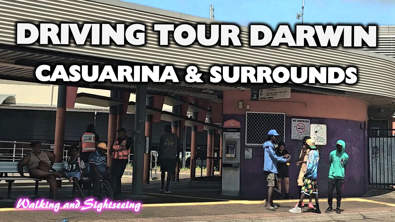 DARWIN DRIVING TOUR 2024 NORTHERN TERRITORY AUSTRALIA | SUBURB CASUARINA & SURROUNDS AQUATIC CENTRE
