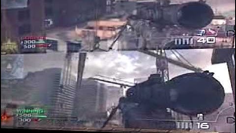 BEST NO SCOPE SHOT ON MW2 HIGHRISE ! MUST SEE !!