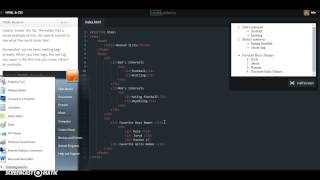 Codecademy HTML Basics II 5/16 - 8/16