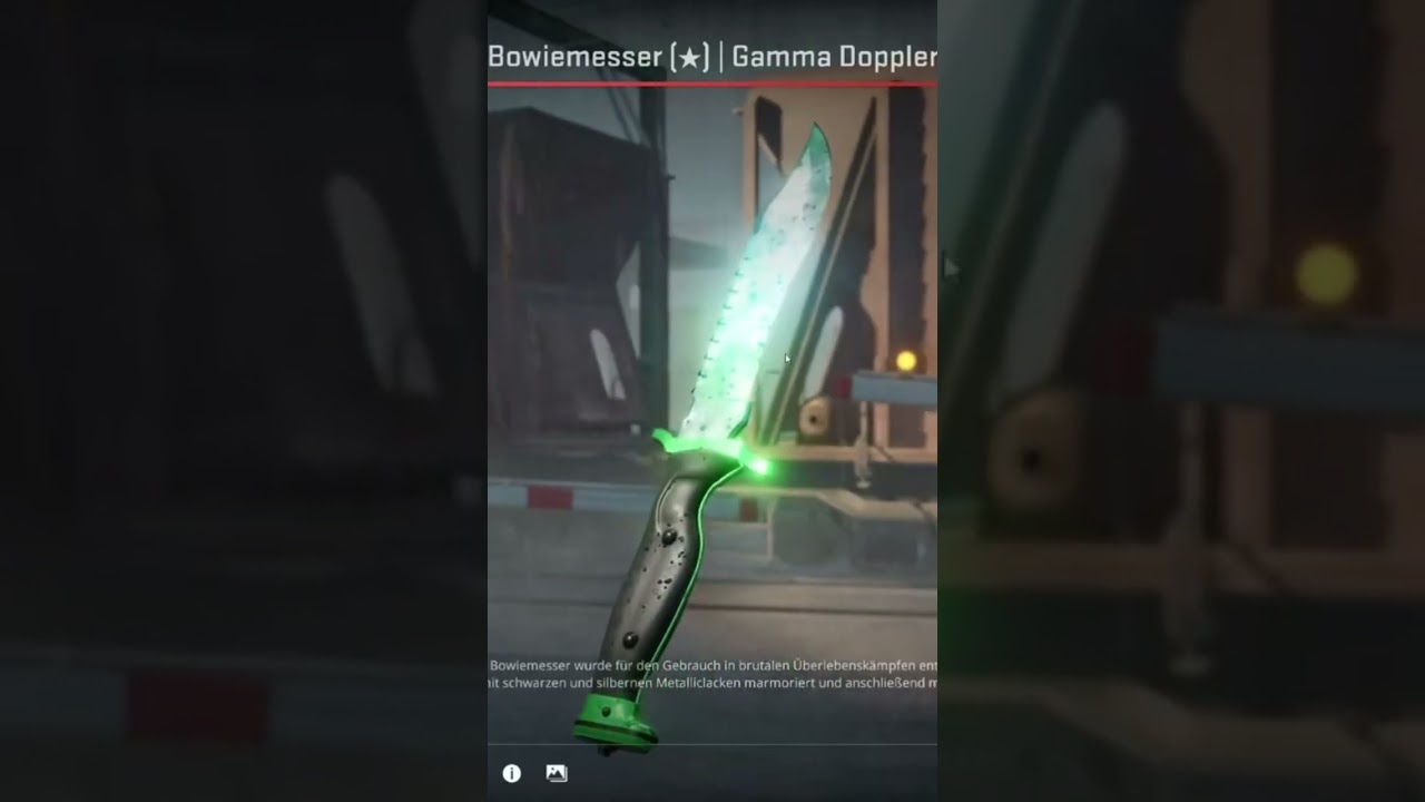 CS2 Skin Bowieknife Gamma Doppler 