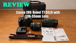 Review Canon EOS Rebel T7 DSLR Camera 2026