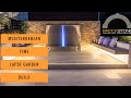Mediterranean Style Garden Time Lapse Transformation!