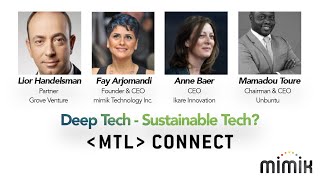 Deep Tech - Sustainable Tech? | MTL Connect 2020 screenshot 5