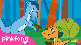 Накормить малыша динозавра | Динозавров Рассказы | Мюзикл Сказки | Пинкфонг Песни для Детей