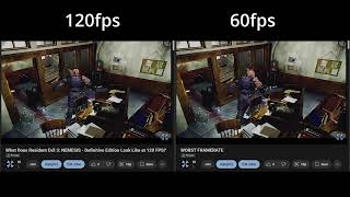 Resident Evil 3: NEMESIS - Definitive Edition | 120fps vs 60fps