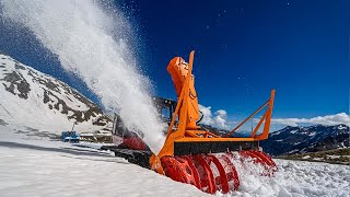 Get Ready to Be Amazed: The World's Biggest Snow Removal Machines!