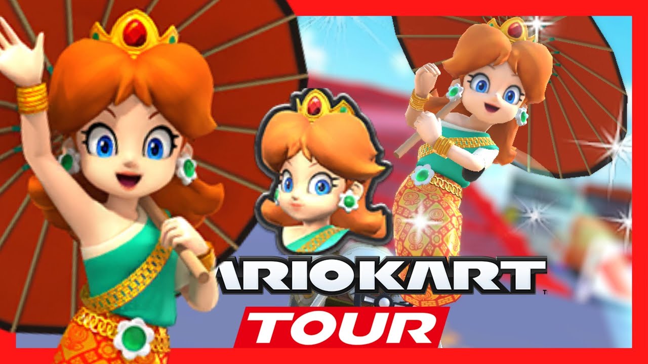 Mario Kart Tour Daisy (Thai Dress) Gameplay YouTube