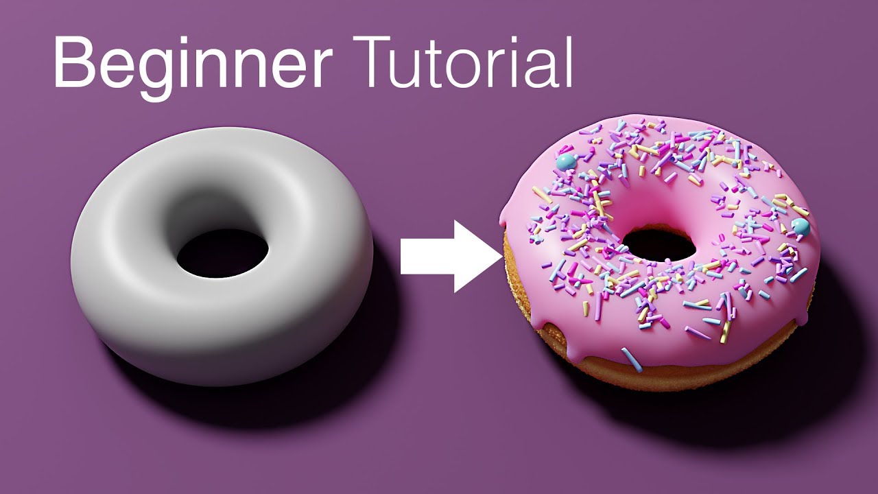 blender  New  Blender 2.8 Beginner Tutorial - Part 1