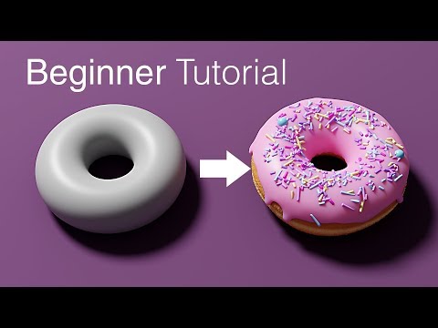 Blender Beginner Tutorial - Part 1