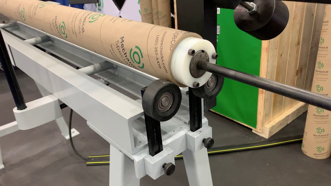 Mechanical Specialties 3"/6" Manual Core Cutter YouTube