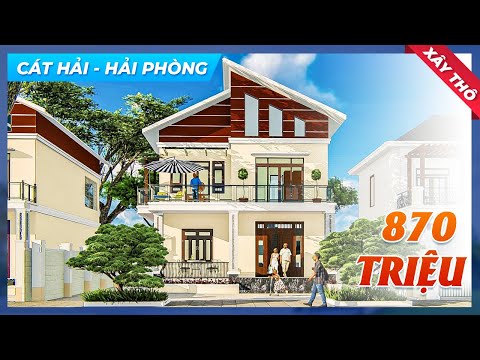 Video Khám Phá Mẫu Biệt Thự 2 Tầng Hiện Đại Mái Lệch Đẹp Xây... - youtube
