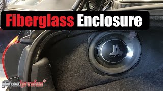HOW TO Build a Custom Fiberglass ENCLOSURE/ Sub Box | AnthonyJ350