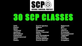 Object Classes  SCP Foundation 