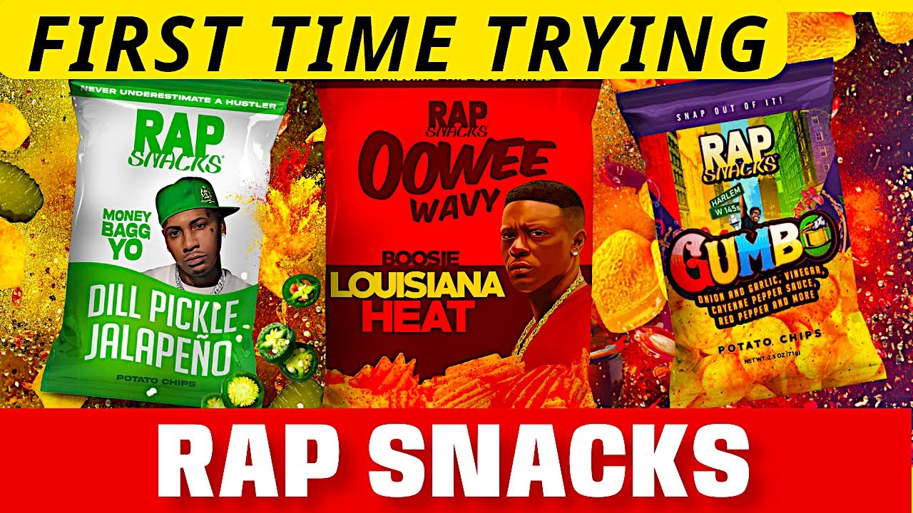 Trying Rap Snacks For The First Time With My Sons