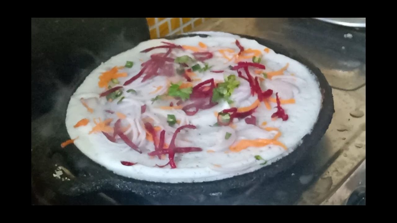  how To Make Dosa indianfood How To Make Veg Mix Dosa YouTube