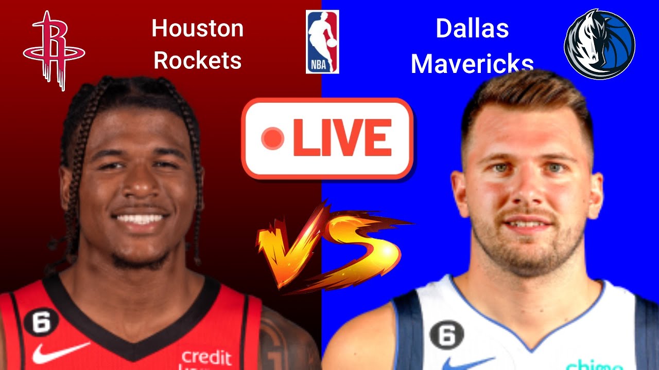 Houston Rockets vs Dallas Mavericks NBA Live Play by Play Scoreboard ...