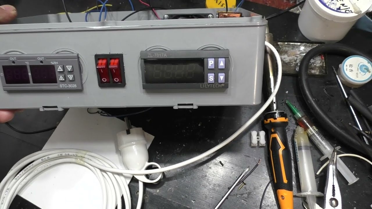 Izrada inkubatora za matice 1 dio | Test PID termostata ZL 7817A